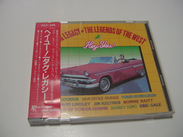 帯付CD「ヘイ・ユー/ダグ・レガシー」ファーストアルバム/32JC-338/マト=1/拍卖