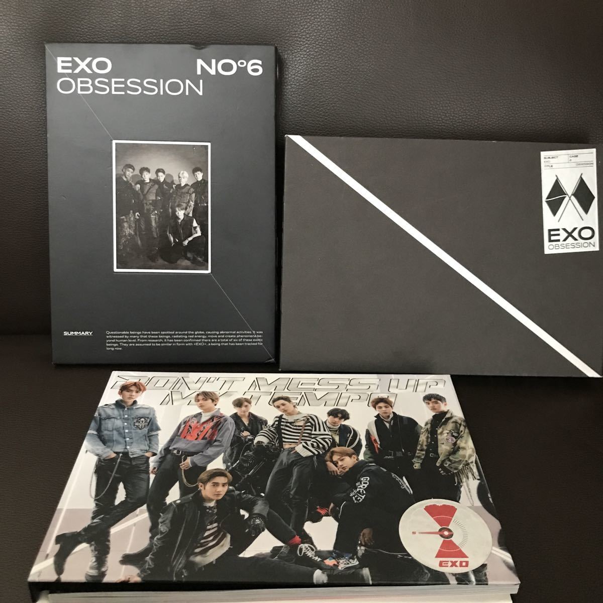 EXO OBSESSION don't mess up my tempo CD まとめて 即決拍卖