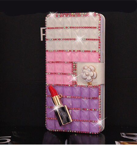 galaxy s6 edge レザーケース galaxy s6 edge カバー ギャラクシー s6 エッジ デコケース SC-04G SCV31 手帳型 カード収納 4拍卖