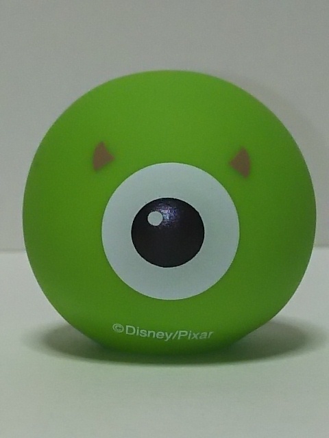 【処分/547】40▲260)ディズニー▲モンスターズインク(マイク)▲ぷかぷかまんまるフェイス拍卖