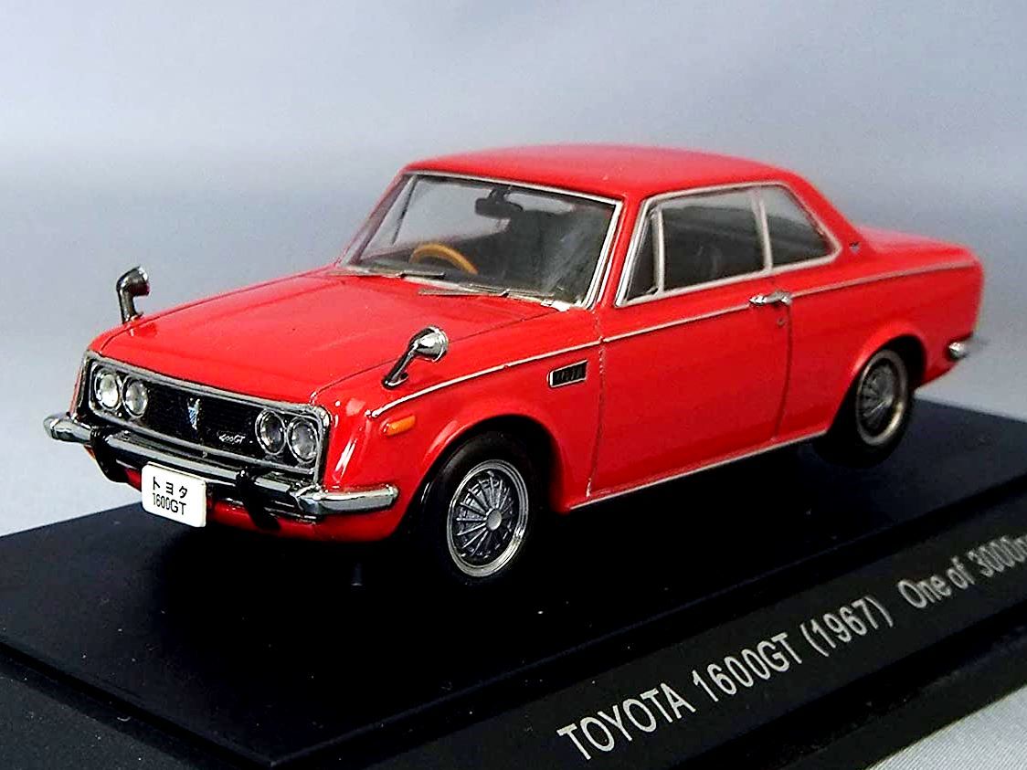 ■即決エブロ 1/43【トヨタ 1600GT 5 1967 (レッド) 「Oldies」 43367 限定品拍卖