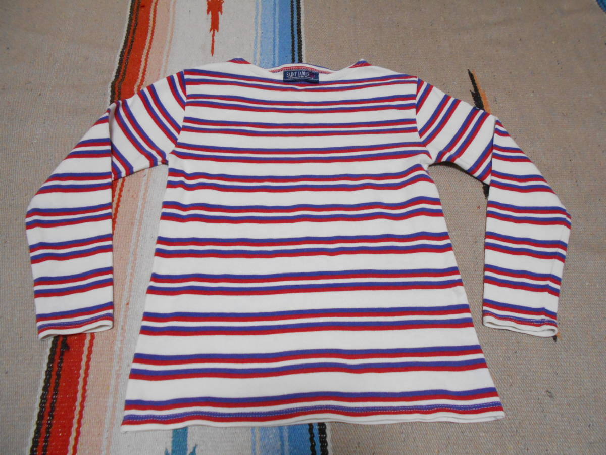 SAINT JAMES セントジェームス ボーダー トリコロール カットソー フランス MADE IN FRANCE PARIS ANTIQUES BROCANTE ATELIER美術家 芸術家拍卖