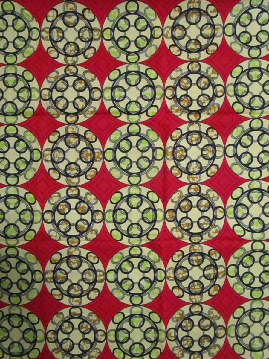 ⑬Sアフリカンプリント*パーニュ*キテンゲ*アフリカンバティック拍卖