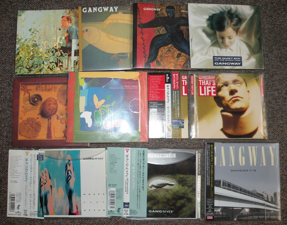 GANGWAY ギャングウェイ 国内盤CD 10枚セット 美品 即決 ネオアコ ギターポップ拍卖
