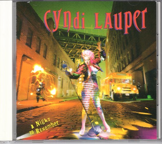 シンディ・ローパー ア・ナイト・トゥ・リメンバー拍卖