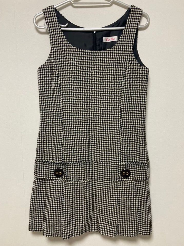 ByeBye/バイバイ ワンピース 千鳥柄 サイズ:38(M)拍卖