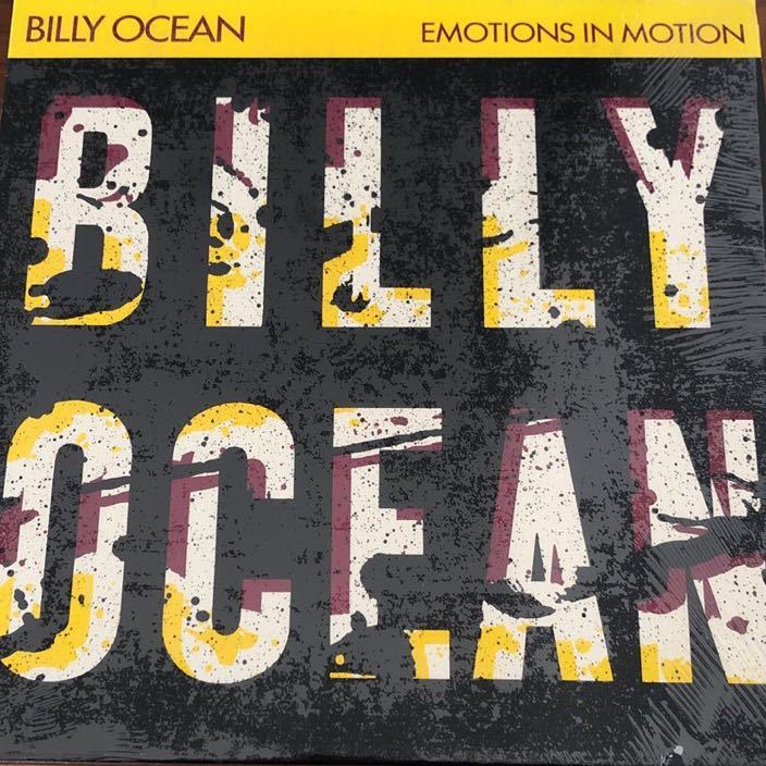 LP■SOUL/BILLY OCEAN/EMOTIONS IN MOTION/JCI 1122/ビリーオーシャン/シュリンク付拍卖