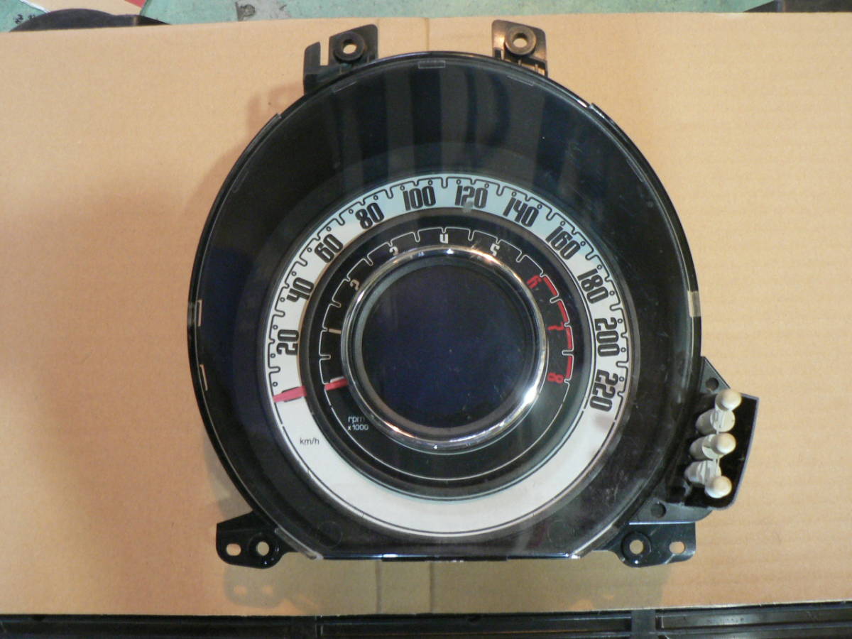 H20 フィアット500 1.2 8Vラウンジ スピードメーター拍卖