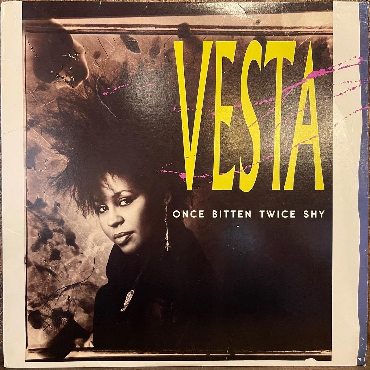 【US盤/Soul,Funk/盤質(EX)/12inch】Vesta Williams Once Bitten Twice Shy / 試聴検品済拍卖