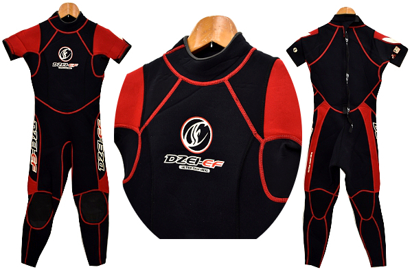 W-0314★美品★DZEI-EF X-WARM★メンズ男性 ブラック黒色 サーフィン 3mm シーガル ウェットスーツ S まとめ同時梱包歓迎拍卖