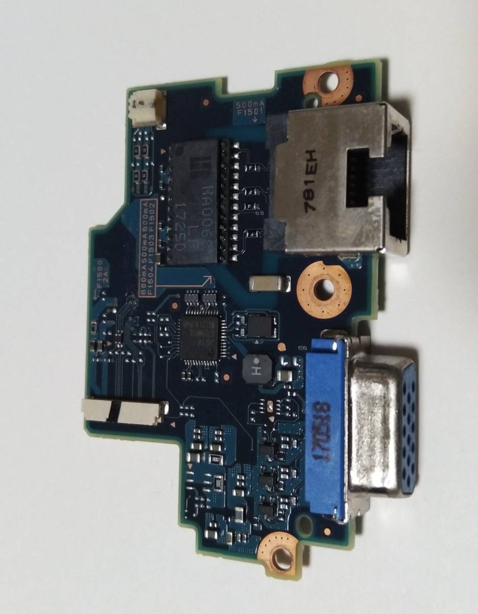 Panasonic CF-SZ5 修理パーツ 送料無料 VGA LAN 端子 基盤 ユニット 3拍卖