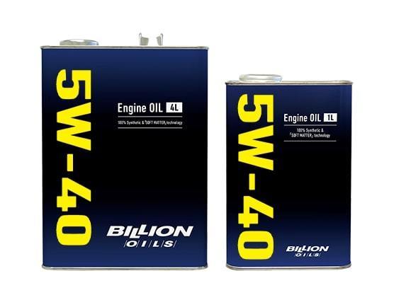BILLION(ビリオン) エンジンオイル 5W-40 (4リットル)拍卖
