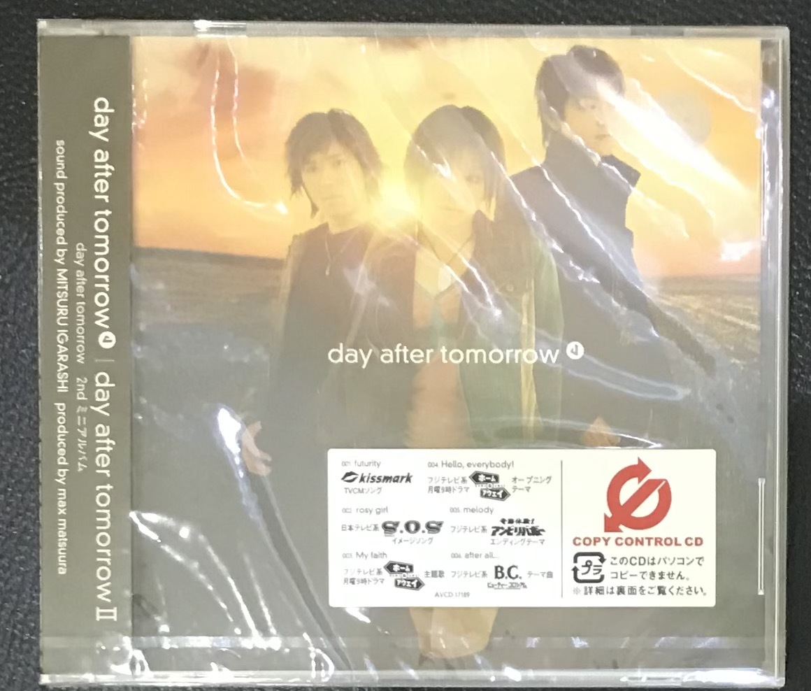 新品未開封CD☆day.after.tomorrow..day.after.tomorrow.Ⅱ(2002/11/20)/ AVCD17189拍卖