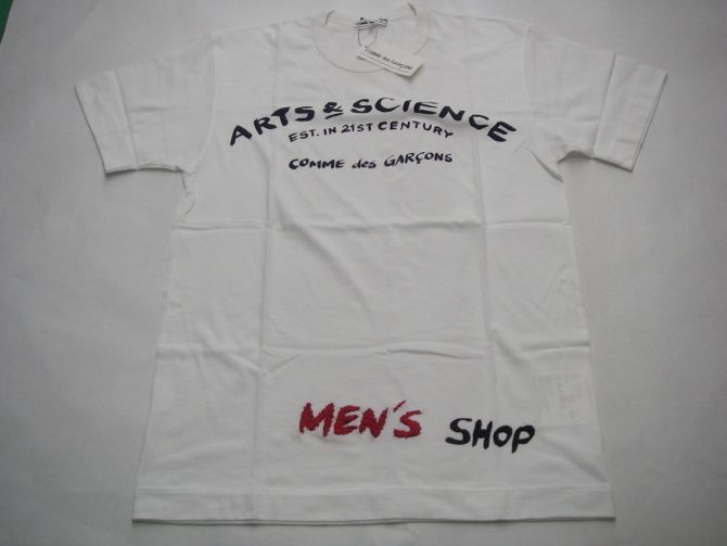 1623 入手困難!!ARTS&SCIENCE COMME des GARCONS コラボTシャツ Mサイズ 新品未使用拍卖