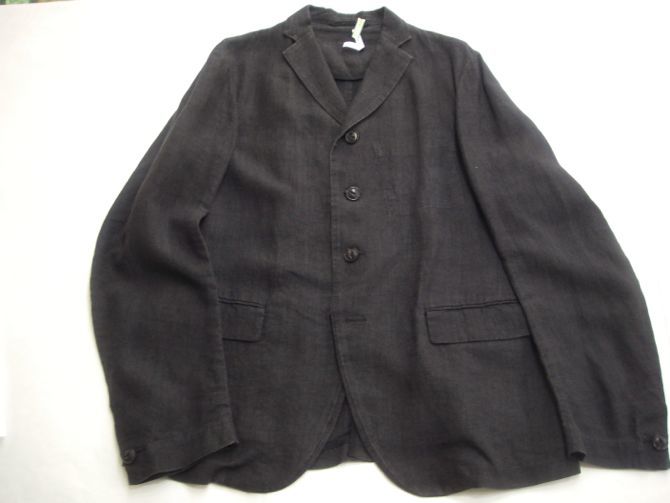 1726 arts&science アーツ&サイエンス メンズテーラードジャケット 3サイズ ダークグレー 綿拍卖