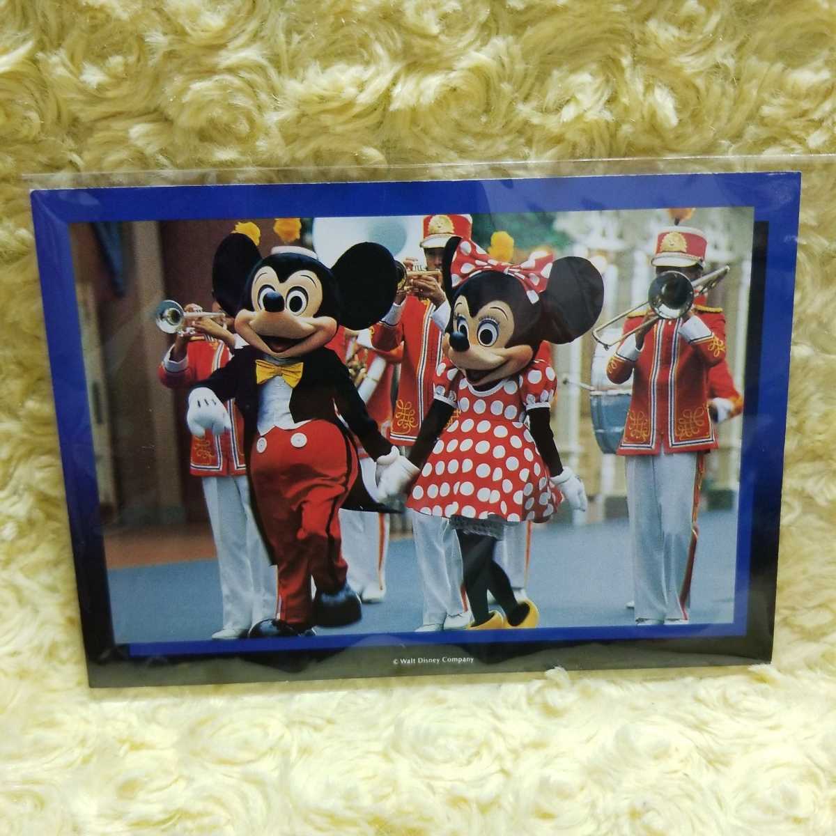 ディズニーランド ポストカード ミッキーとミニーはベストフレンド拍卖