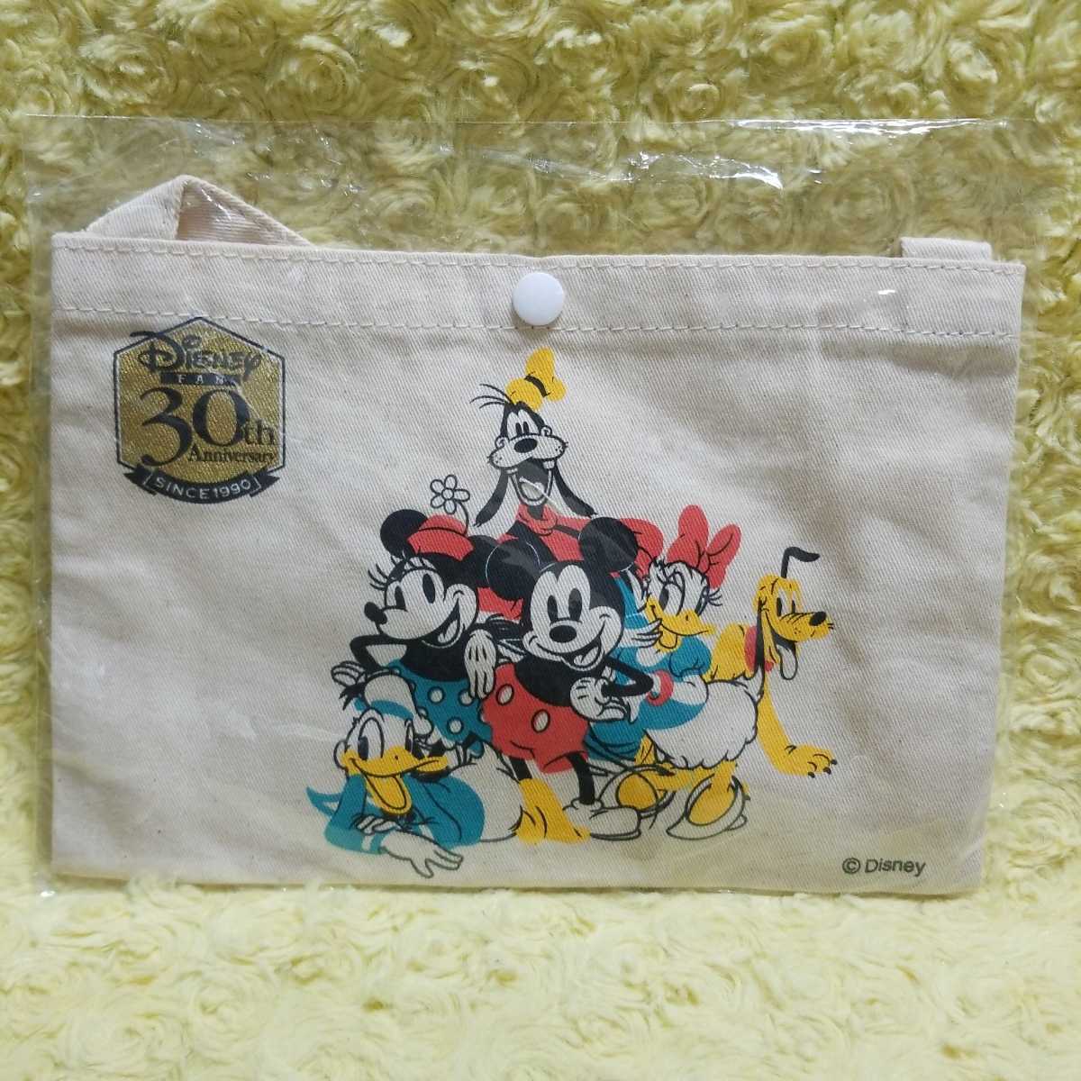 ディズニーファン 30th アニバーサリー サコッシュ ミッキー ミニー ドナルド デイジー拍卖