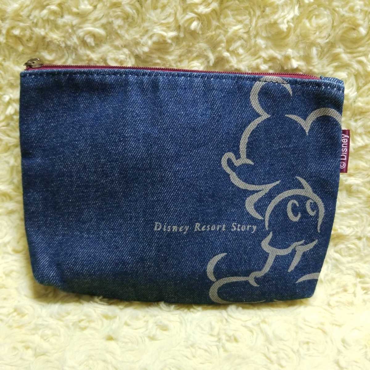 講談社 ディズニー ミッキー デニムポーチ拍卖