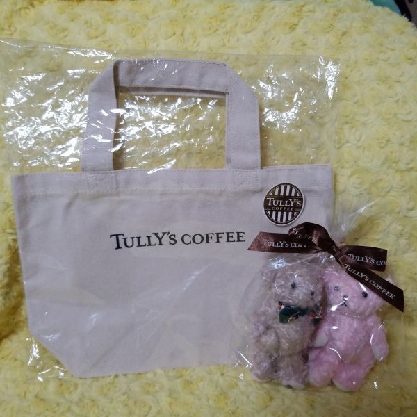 タリーズ ベアフル ショコラ&ロゼ トートバッグ セット拍卖