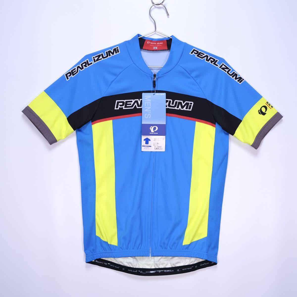 【送料無料】【未使用】PEARL IZUMI(パールイズミ)/プリント ジャージ/621-B-33/UVカット(UPF50+)/吸汗速乾/抗菌防臭/ブルー/XLサイズ拍卖