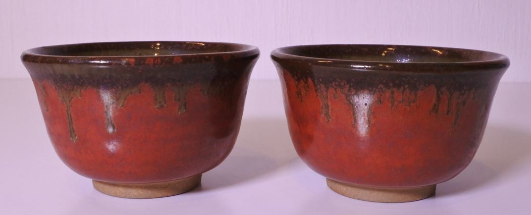 湯 茶碗 茶わん 茶器 2客セット ssksik a201h①0910拍卖