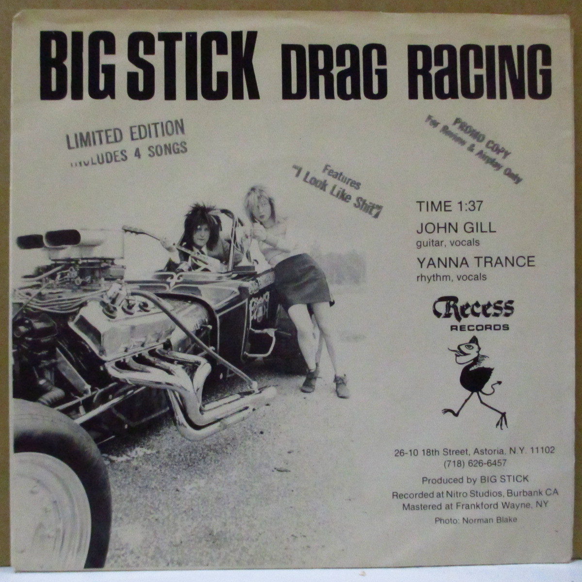 BIG STICK-Drag Racing (US Ltd Promo.7)拍卖