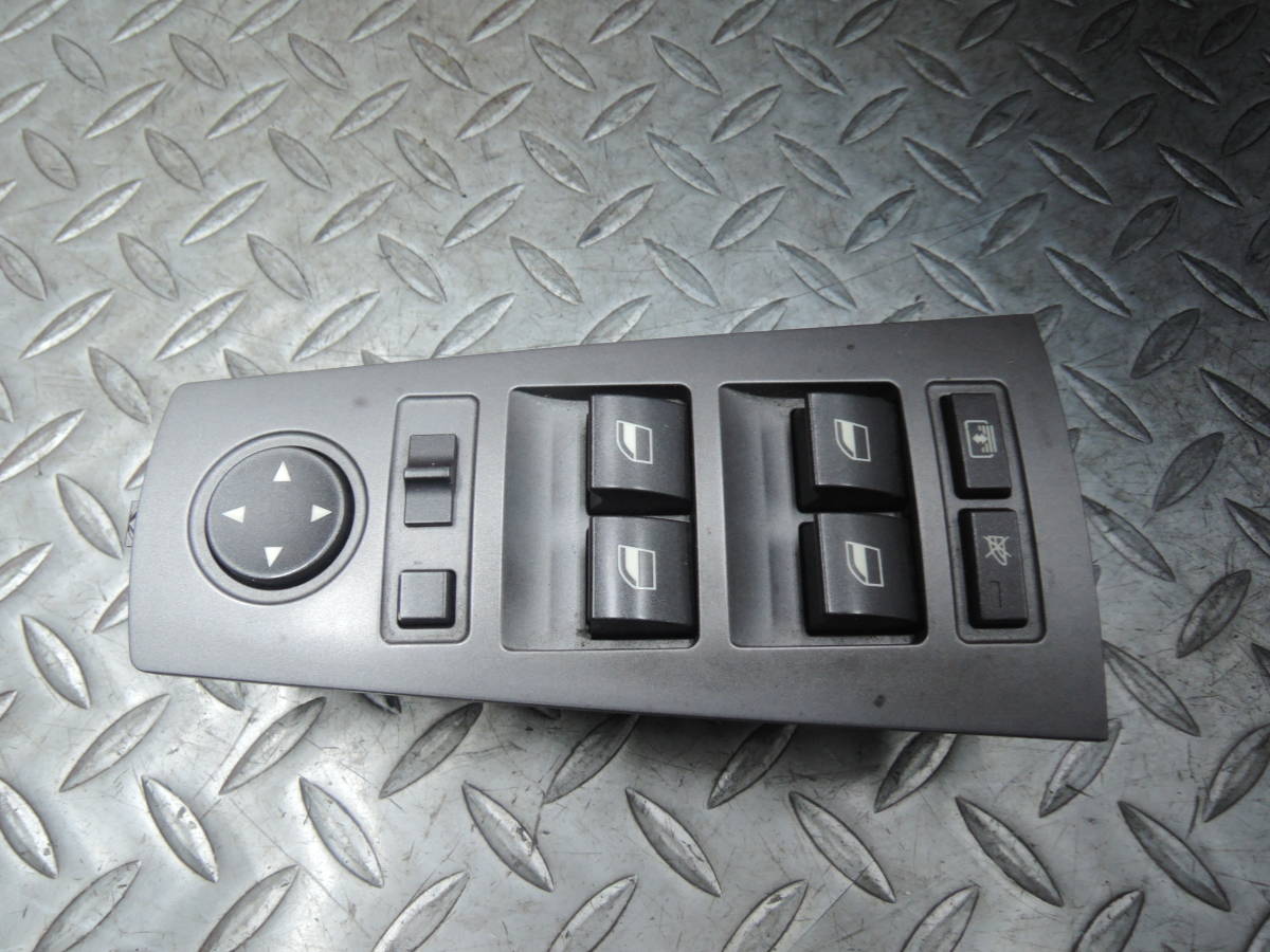 ・ BMW 735i E65 7シリーズ 純正 運転席 パワーウィンドウ スイッチ/PWS E0200099/6 917 106 #S拍卖