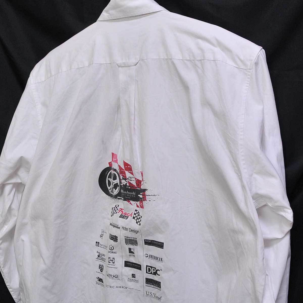 古着●トラックディズ 長袖ピットシャツ ホテルワールド ネットワーク プレゼンツ XL プリント薄 xqp拍卖