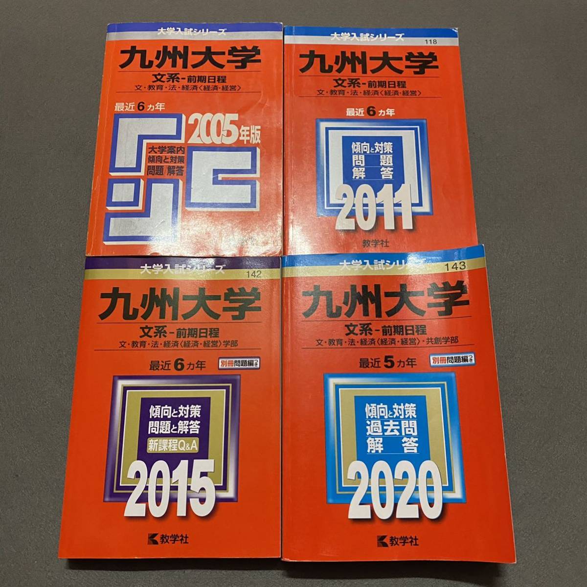 【翌日発送】 赤本 九州大学 文系 前期日程 医学部 1999年~2019年 20年分拍卖