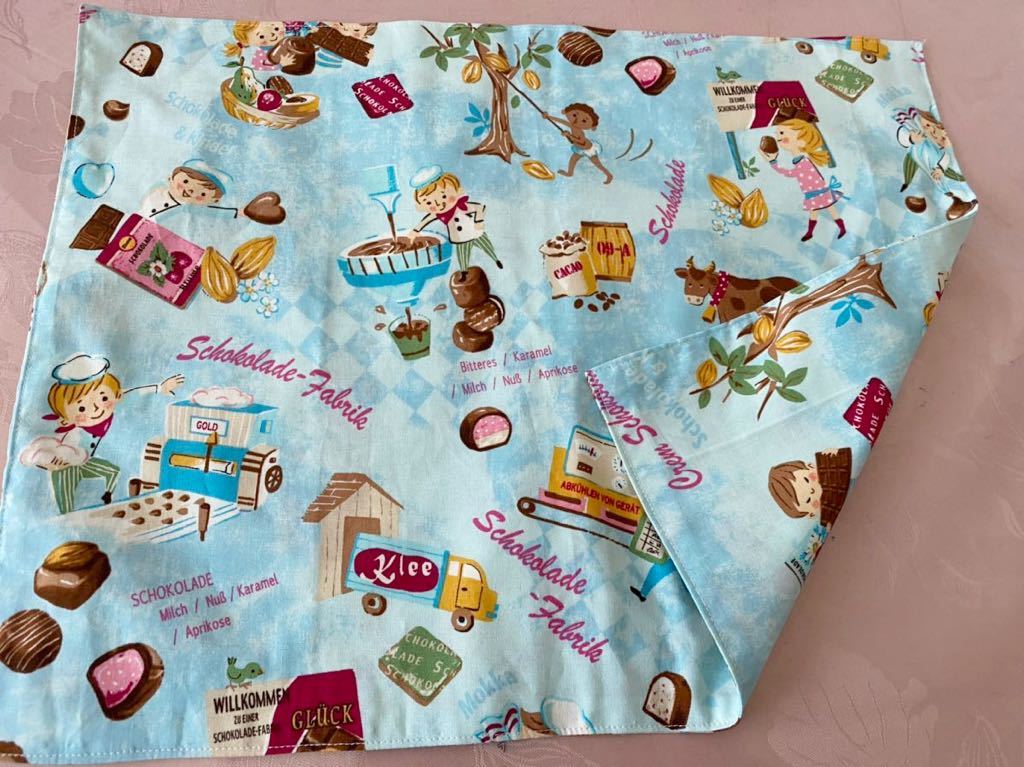 No.467 裏付ランチョンマット ハンドメイド 35x45拍卖