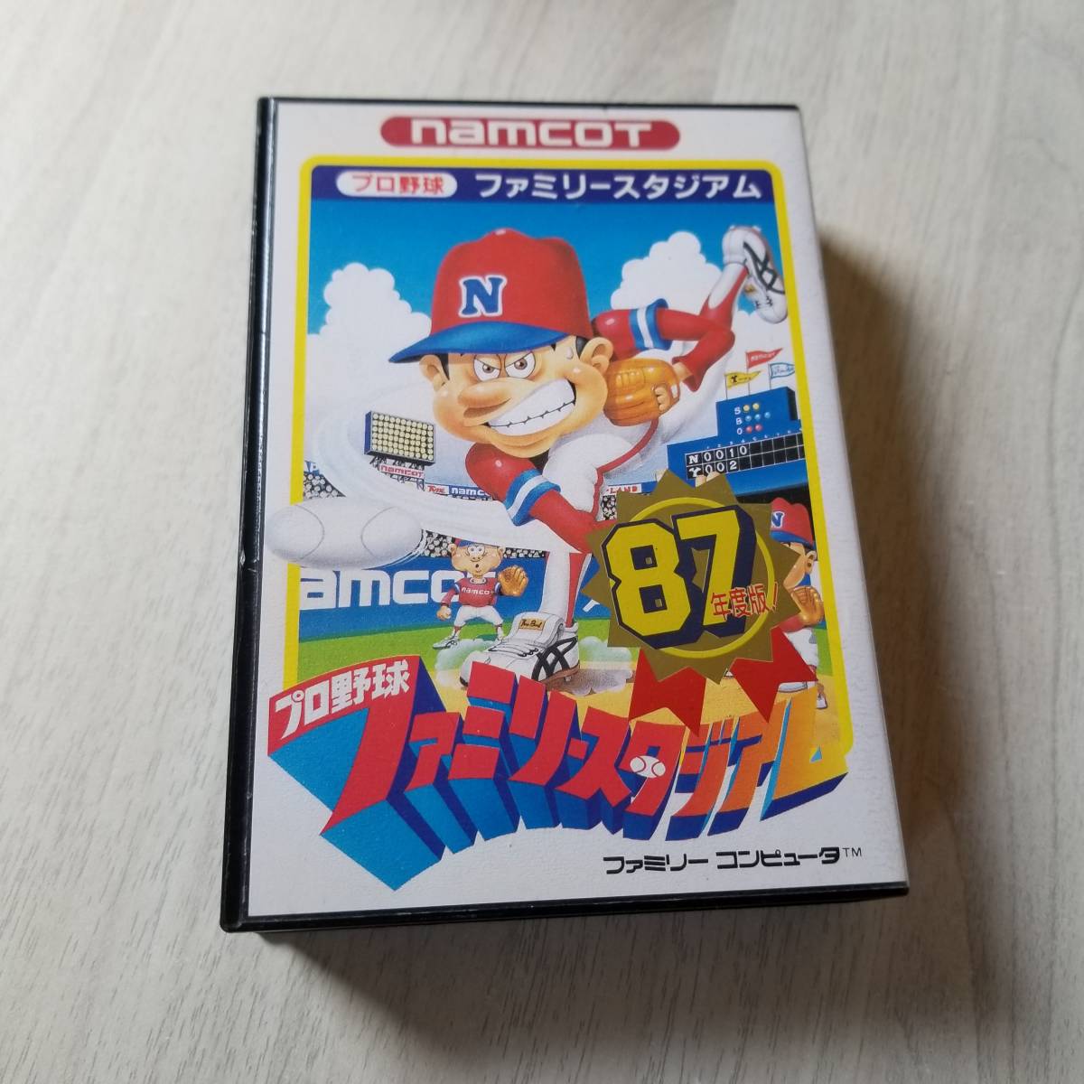 ◯FC  ファミリースタジアム’87    箱付き   同梱OK◯拍卖