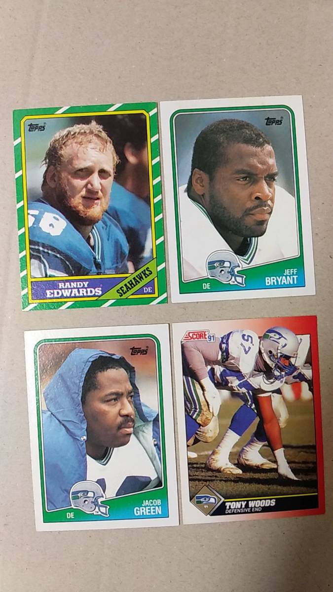 NFLカード SEATTLE SEAHAWKS / DL,LB 色々12種 Aaa シーホークス拍卖