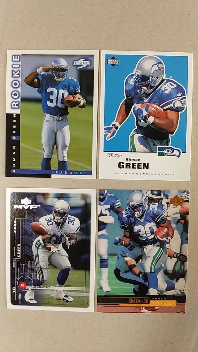 NFLカード AHMAN GREEN 10種 RC1 シーホークス パッカーズ RB拍卖