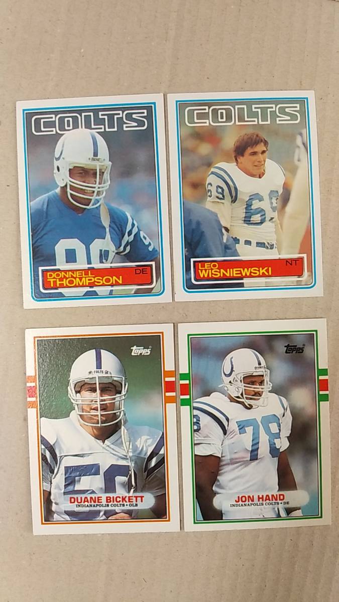 NFLカード INDIANAPOLIS COLTS / DL,LB 色々12種 Aa コルツ拍卖