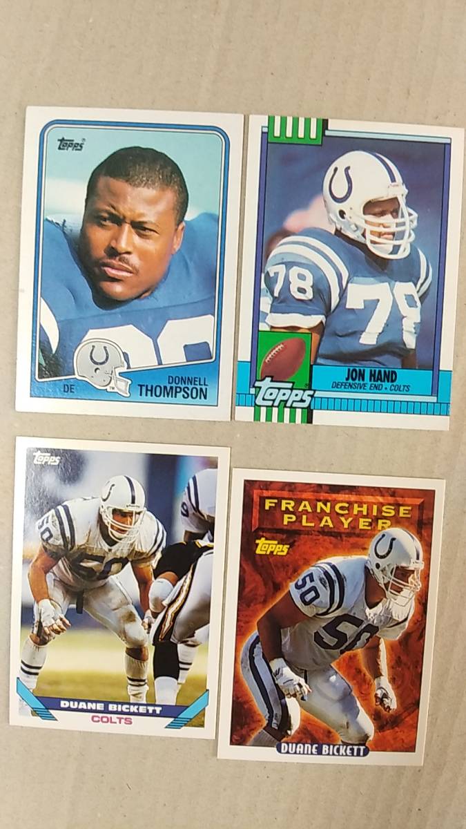 NFLカード INDIANAPOLIS COLTS / DL,LB 色々12種 Bb コルツ拍卖