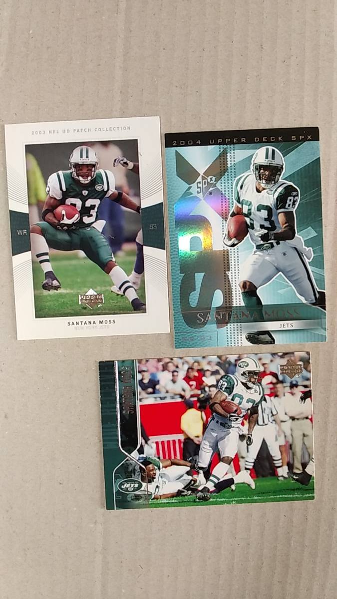 NFLカード SANTANA MOSS 10種 Aa ジェッツ レッドスキンズ WR拍卖