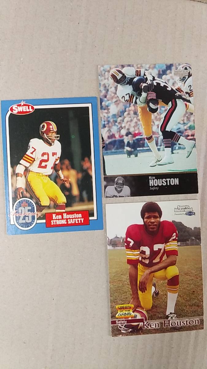 NFLカード WASHINGTON READSKINS / DB 色々13種 レッドスキンズ拍卖