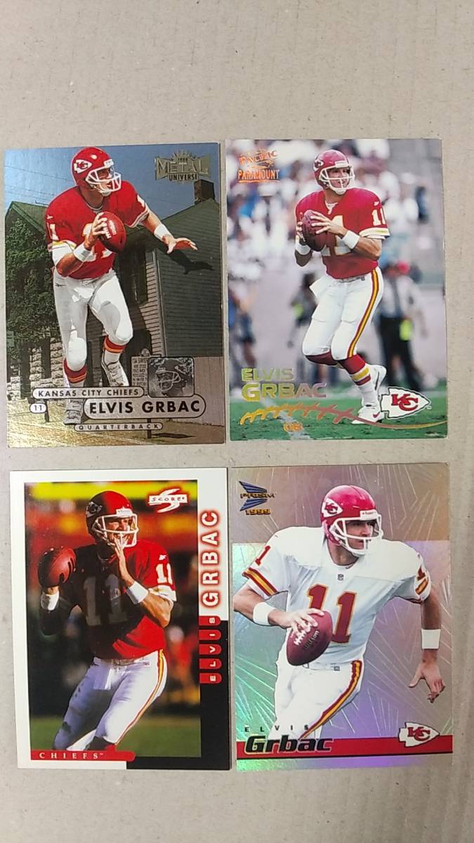 NFLカード ELVIS GRBAC 10種Aa チーフス QB拍卖