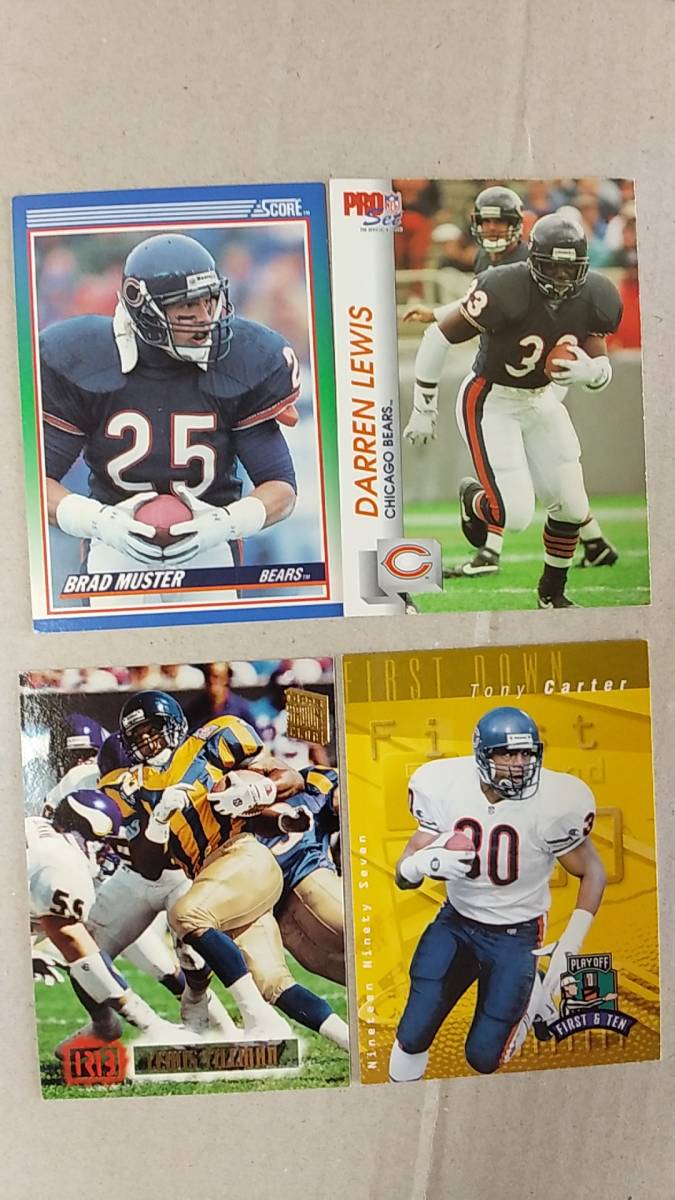 NFLカード CHICAGO BEARS / RB 色々12種 ベアーズ拍卖