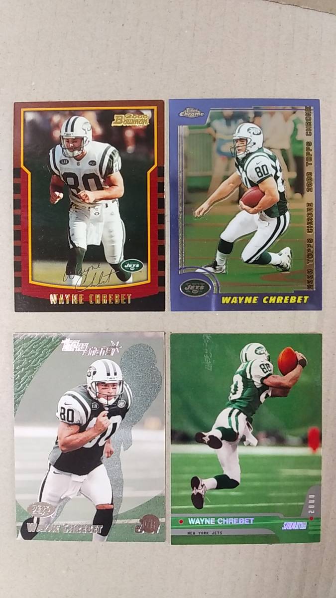 NFLカード WAYNE CHREBET 11種 Bb TOPPS系 ジェッツ WR拍卖