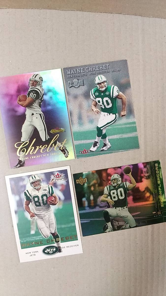 NFLカード WAYNE CHREBET 11種 Cc ジェッツ WR拍卖