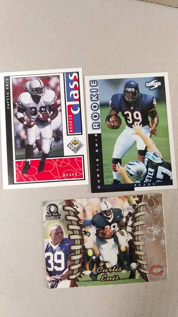 NFLカード CURTIS ENIS 10種 RC3 Bbb ベアーズ RB ペン州立大拍卖