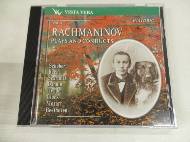 ☆ CD ラフマニノフ Plays & Conducts 2 / シューベルト、バッハ 他拍卖