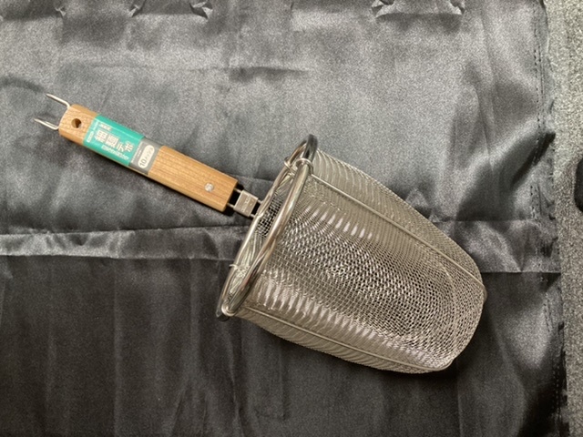 細麺 テボ 新品未使用 麺の湯切り ラーメン うどん 拍卖