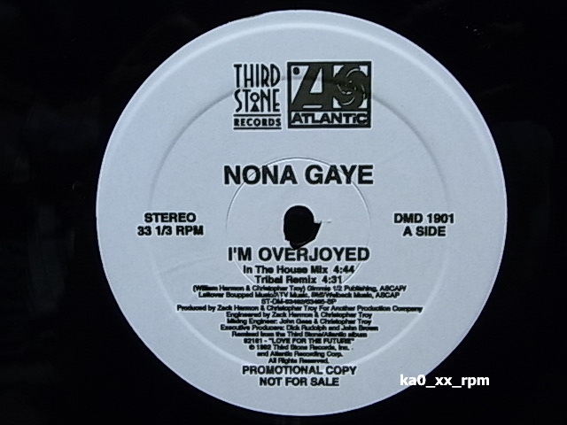 ★☆Nona Gaye「I'm Overjoyed」90's R&Bクラシック!☆★5点以上で送料無料!!!拍卖