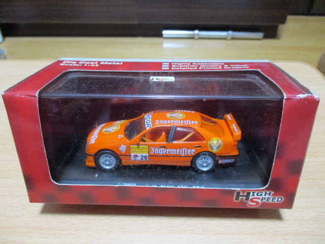 ハイスピード 1/43 「 BMW320i STW 」 オレンジ #26 イエーガー・マイスター・レーシングチーム ・送料500円(レターパック発送)拍卖