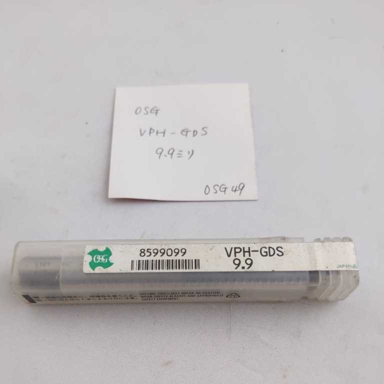 OSG49 程度良 OSG コーティングドリル VPH-GDS 9.9ミリ エンドミルシャンク拍卖
