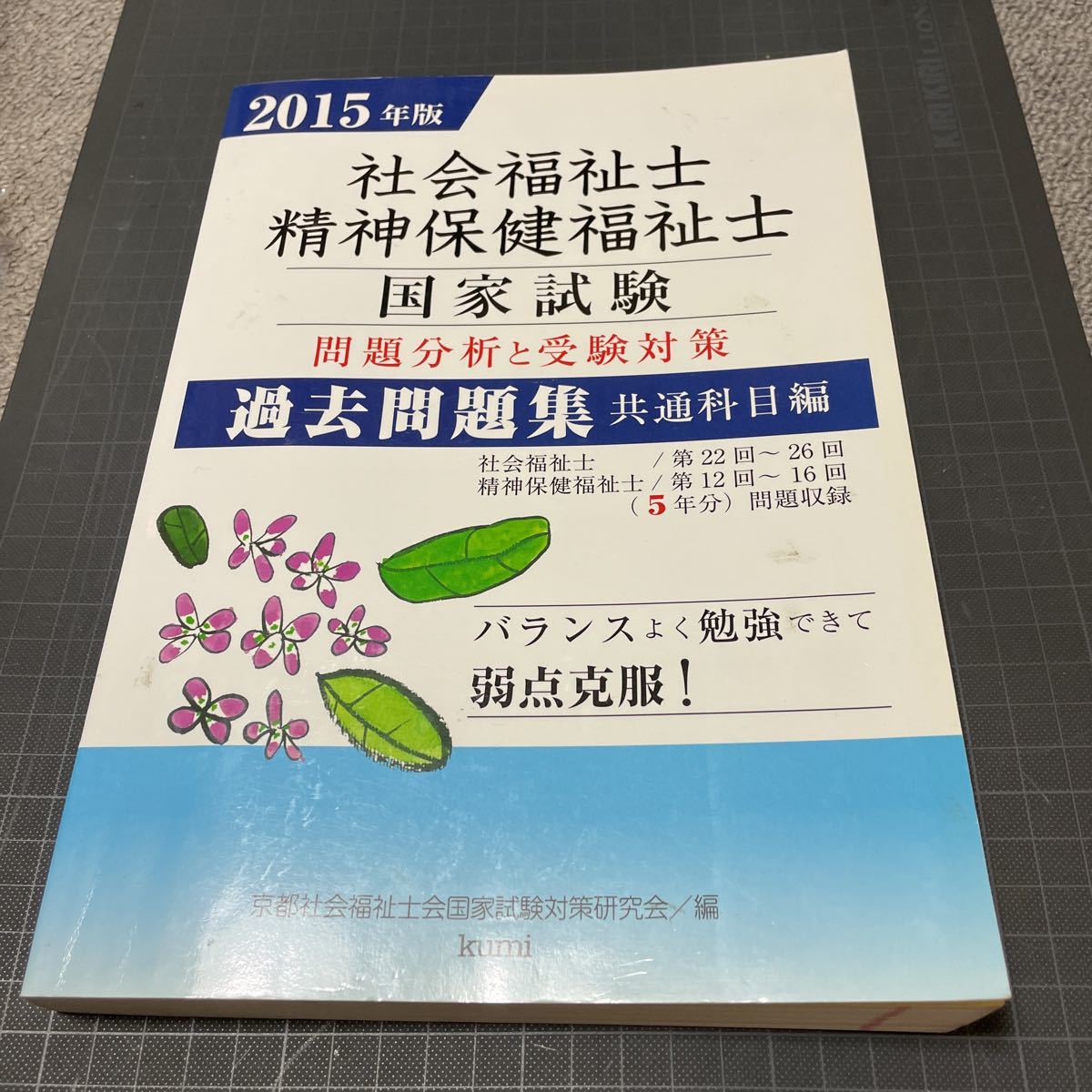 社会福祉士・精神保健福祉士国家試験問題分析と受験対策過去問題集 共通科目編〈2015年版〉拍卖