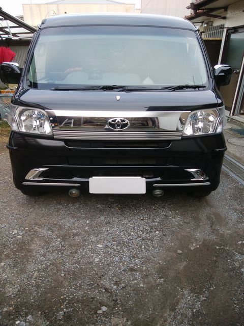 ダイハツ ハイゼット 取付例あり 4色より選択 汎用ダミーダクトtype206 ドレスアップの素材に 新ロットグレードアップバージョン拍卖