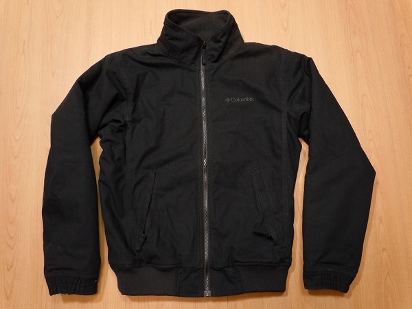 コロンビア PM3665★アイスヒル ジャケット M★黒 ブラック★裏地フリース ジャンパー ブルゾン★アウトドア★a拍卖